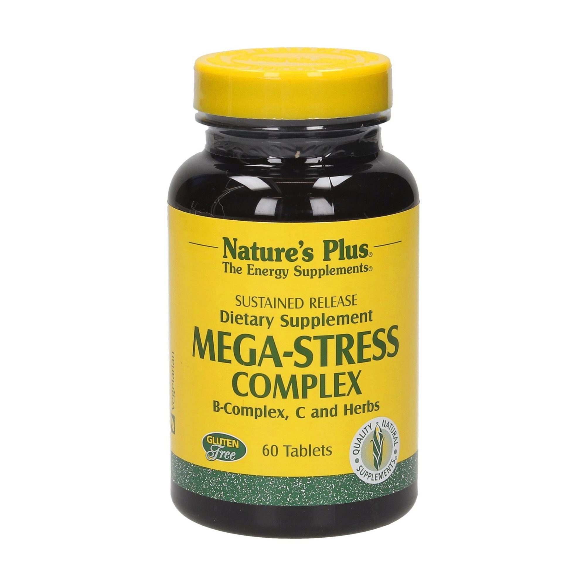 Комплекс від стресу NaturesPlus Mega-Stress Complex, 60 таблеток